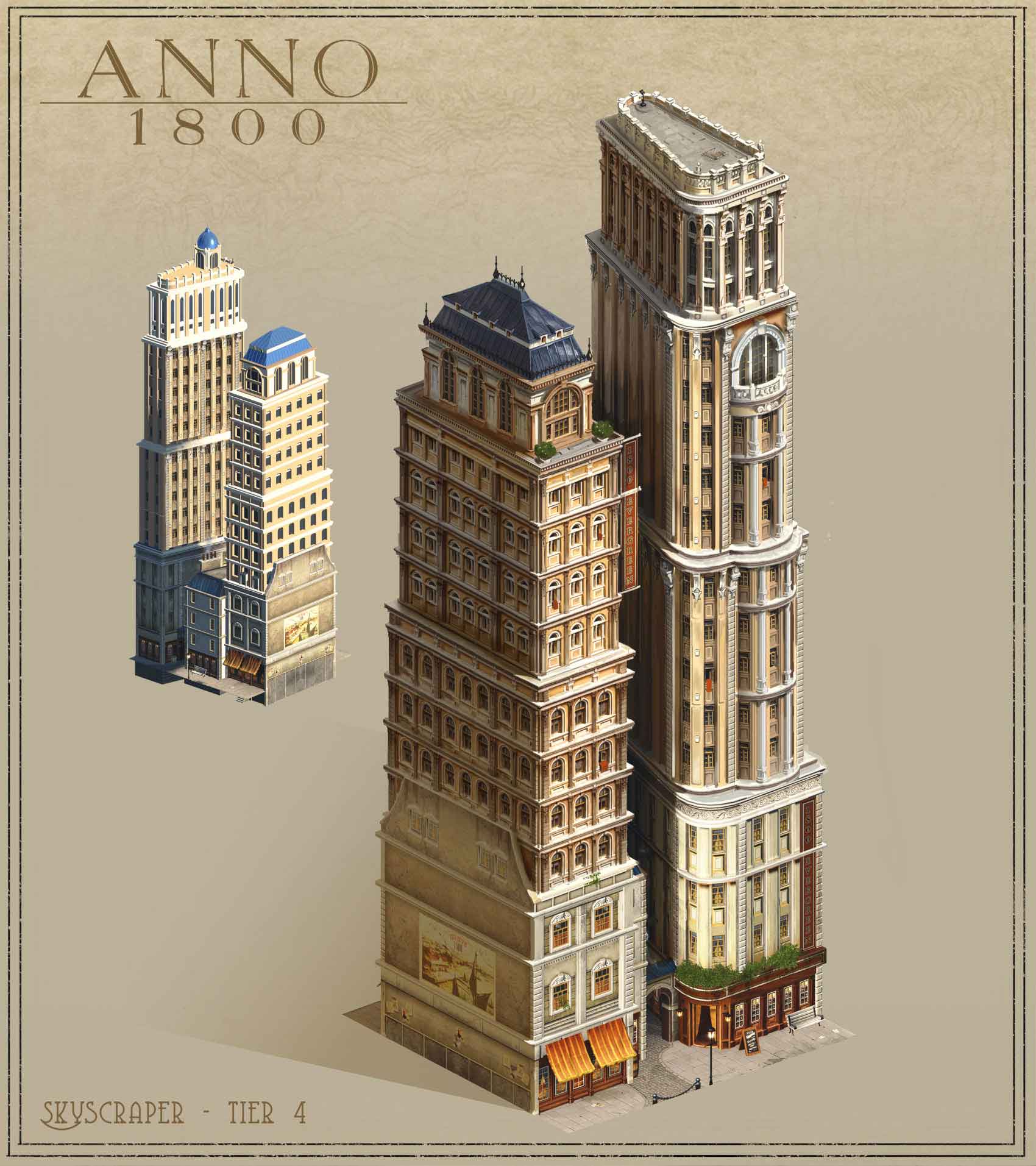 Anno 1800 Dächer der Stadt DLC: Hochhaus