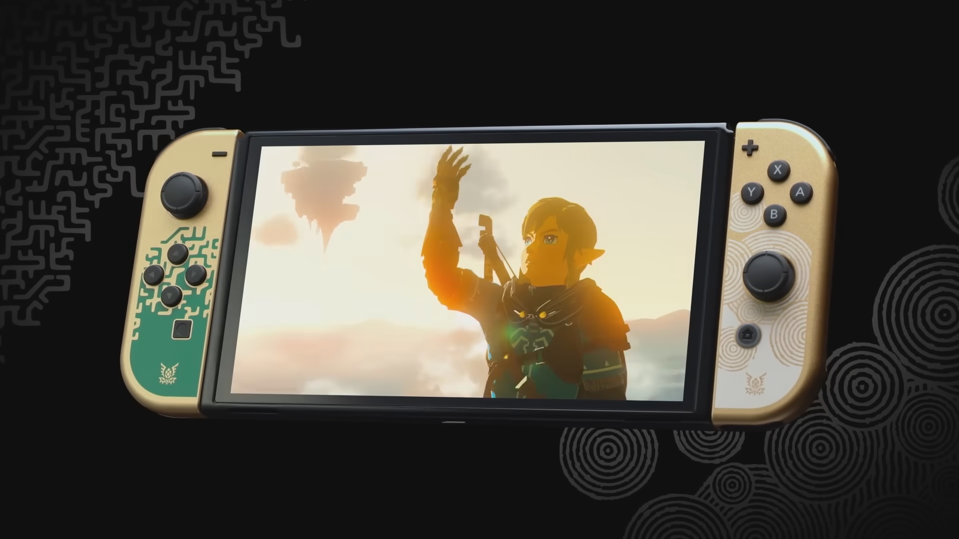 Zelda-Switch mit Link im Bild